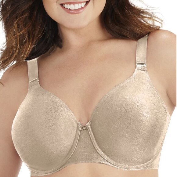 NEW 42C Vanity Fair 76345 Women's Beauty Back Smoothing Seamless T-Shirt… - Picture 9 of 9